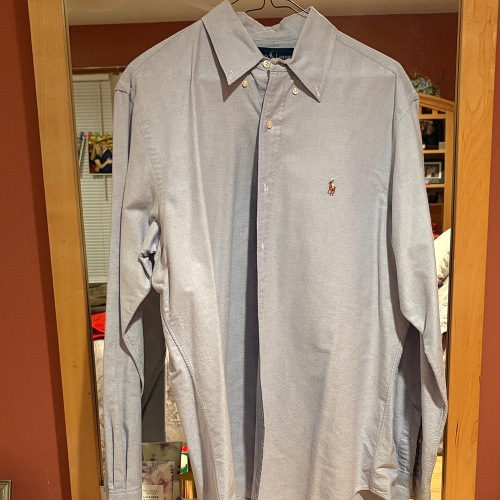 Ralph Lauren Sky Blue Button Down Shirt